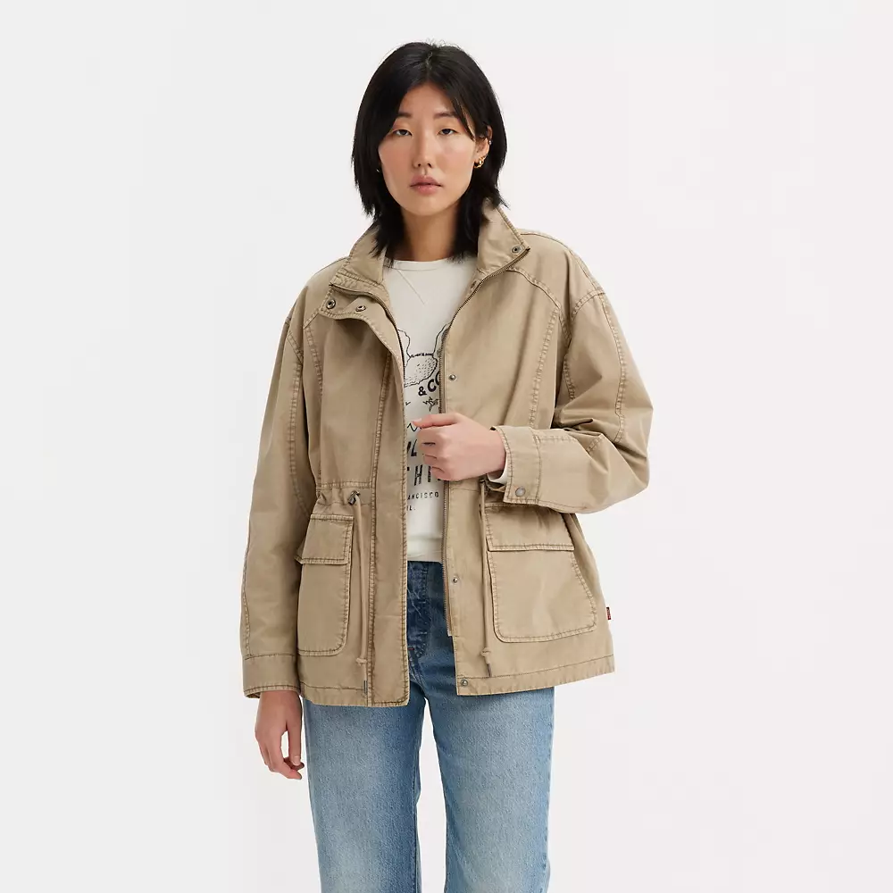 Levi s Stand Up Collar Military Jacket